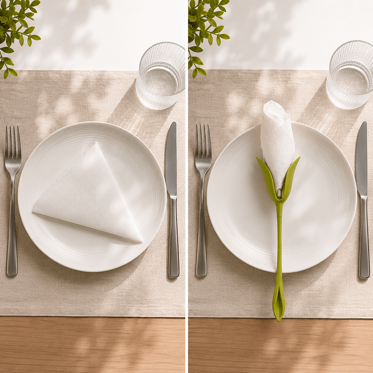 Hmhnn Bloom™ | Floral Napkin Styling Set